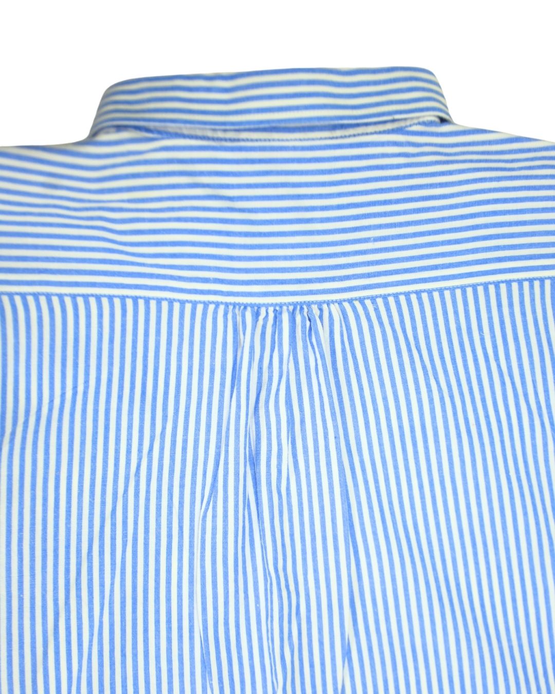 Handwoven Blue Pinstripe Shirt – Long Sleeve