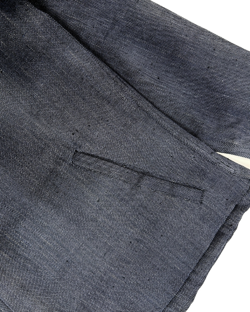 Handwoven Cotton Overshirt – Space Grey