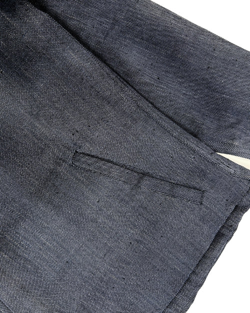 Handwoven Cotton Overshirt – Space Grey