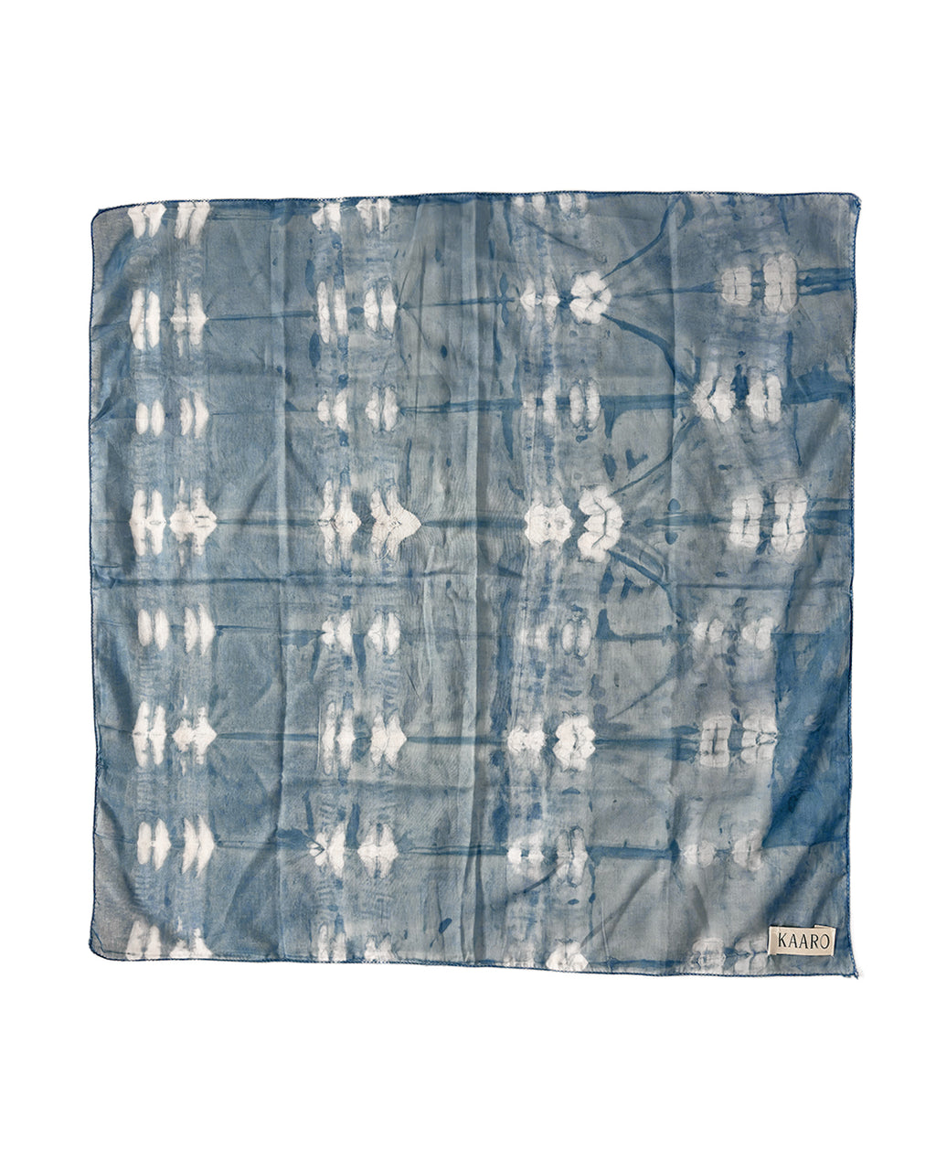 The Neel Bandana | Indigo shibori | Hand dyed