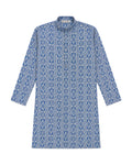 Kaithari Neelam | Handwoven Cotton Kurta