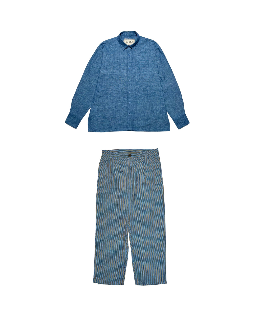 Skyloom & Horizon Handwoven Co-ord Set – 100% Cotton, Made With Love