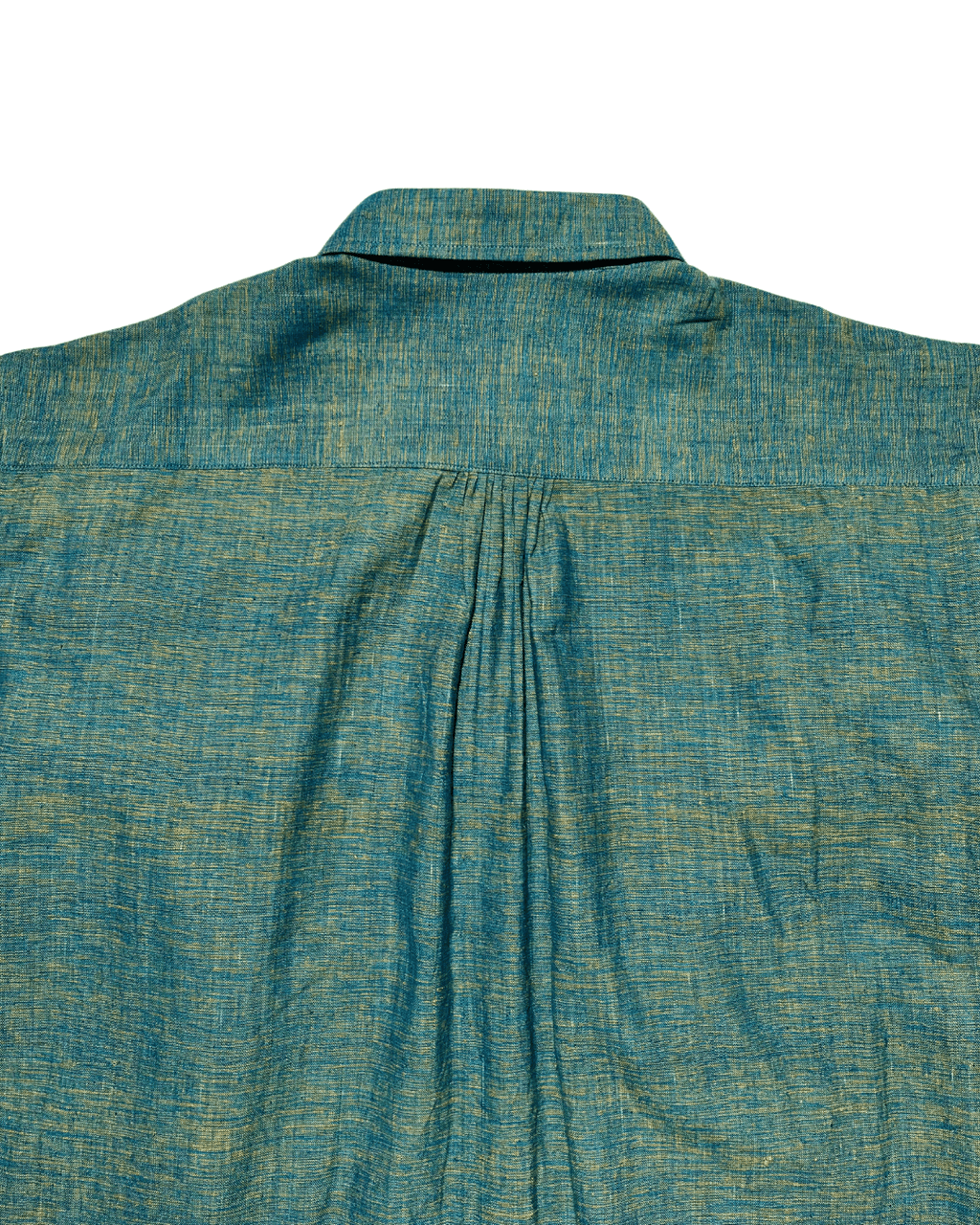 Green Full Sleeve Shirt - Handspun & Handwoven - Kaaro - handwoven cotton - sustainable - ethical