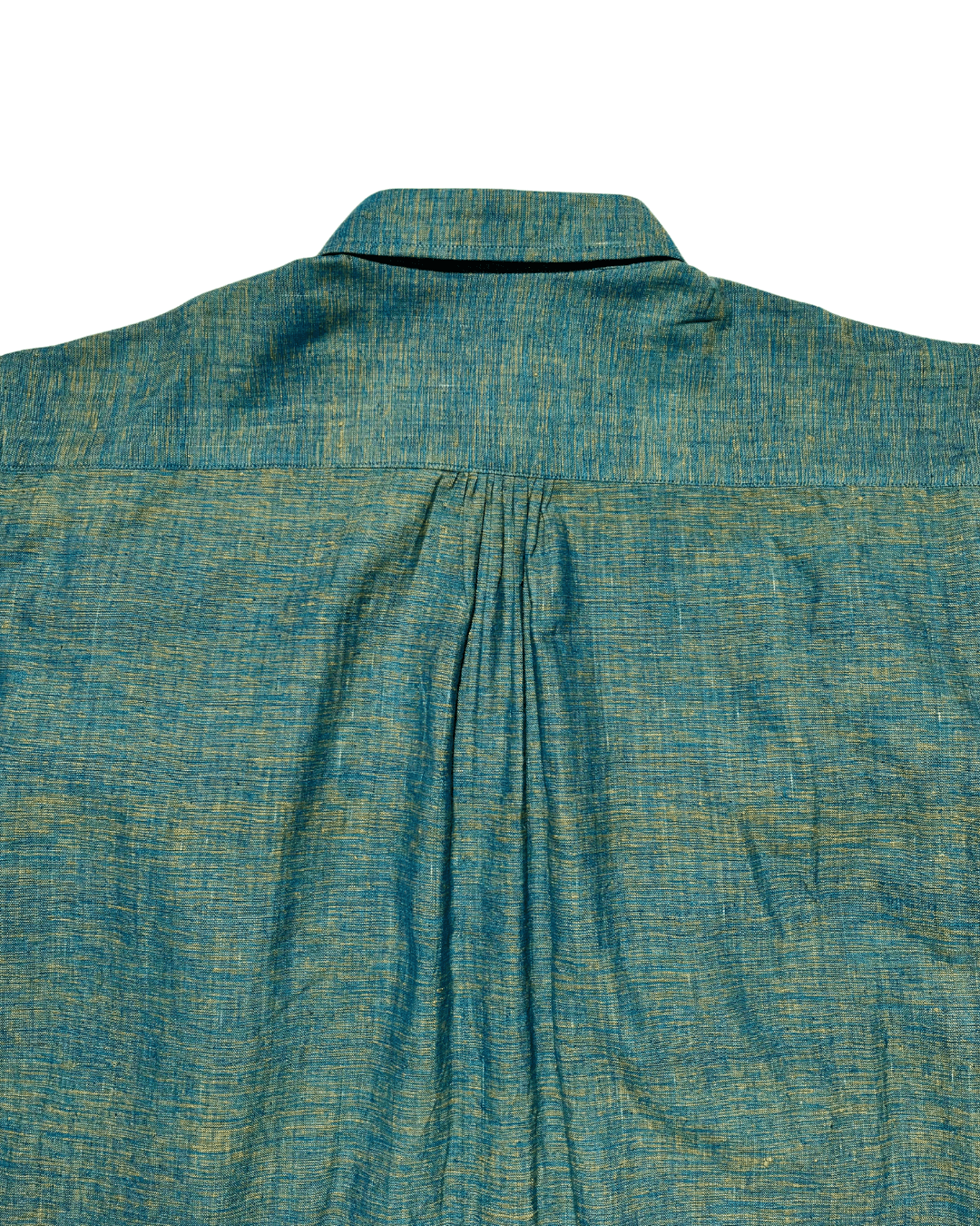 Green Full Sleeve Shirt - Handspun & Handwoven - Kaaro - handwoven cotton - sustainable - ethical