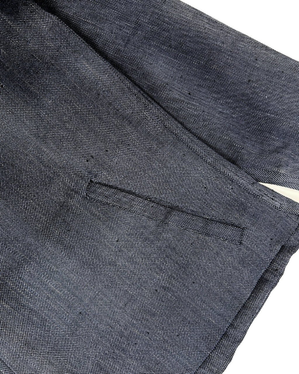 Handwoven Cotton Overshirt – Space Grey - Kaaro - handwoven cotton - sustainable - ethical