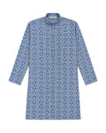 Kaithari Neelam | Handwoven Cotton Kurta - Kaaro - handwoven cotton - sustainable - ethical