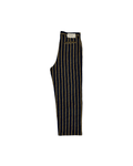 Midnight Striped Handwoven Trousers – Relaxed Fit - Kaaro - handwoven cotton - sustainable - ethical