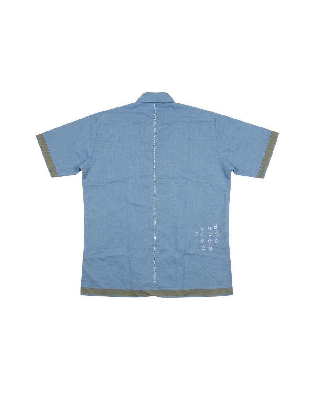 Neel Kasavu - Hand Tie-Dyed Organic Indigo Shirt - Kaaro - handwoven cotton - sustainable - ethical