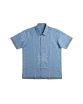 Neel Kasavu - Hand Tie-Dyed Organic Indigo Shirt - Kaaro - handwoven cotton - sustainable - ethical