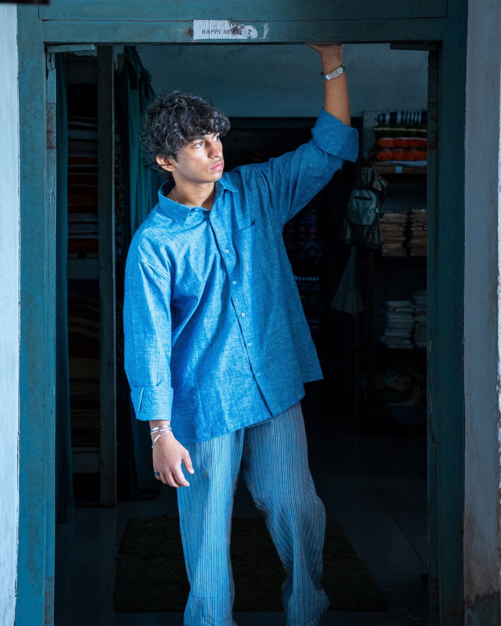 Skyloom & Horizon Handwoven Co - ord Set – 100% Cotton, Made With Love - Kaaro - handwoven cotton - sustainable - ethical