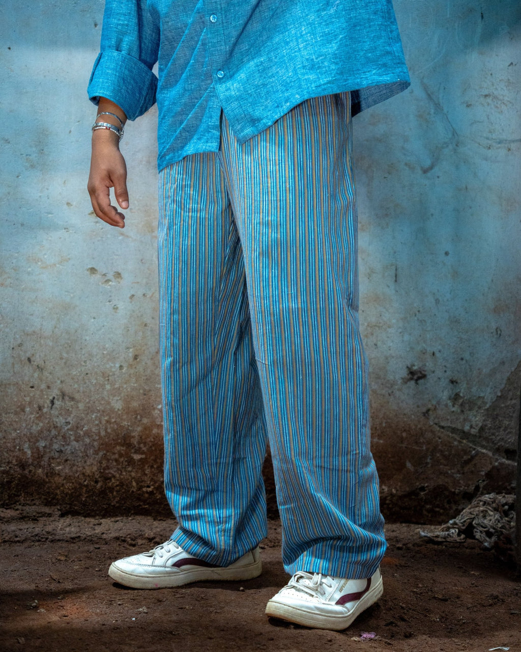 Skyloom & Horizon Handwoven Co - ord Set – 100% Cotton, Made With Love - Kaaro - handwoven cotton - sustainable - ethical