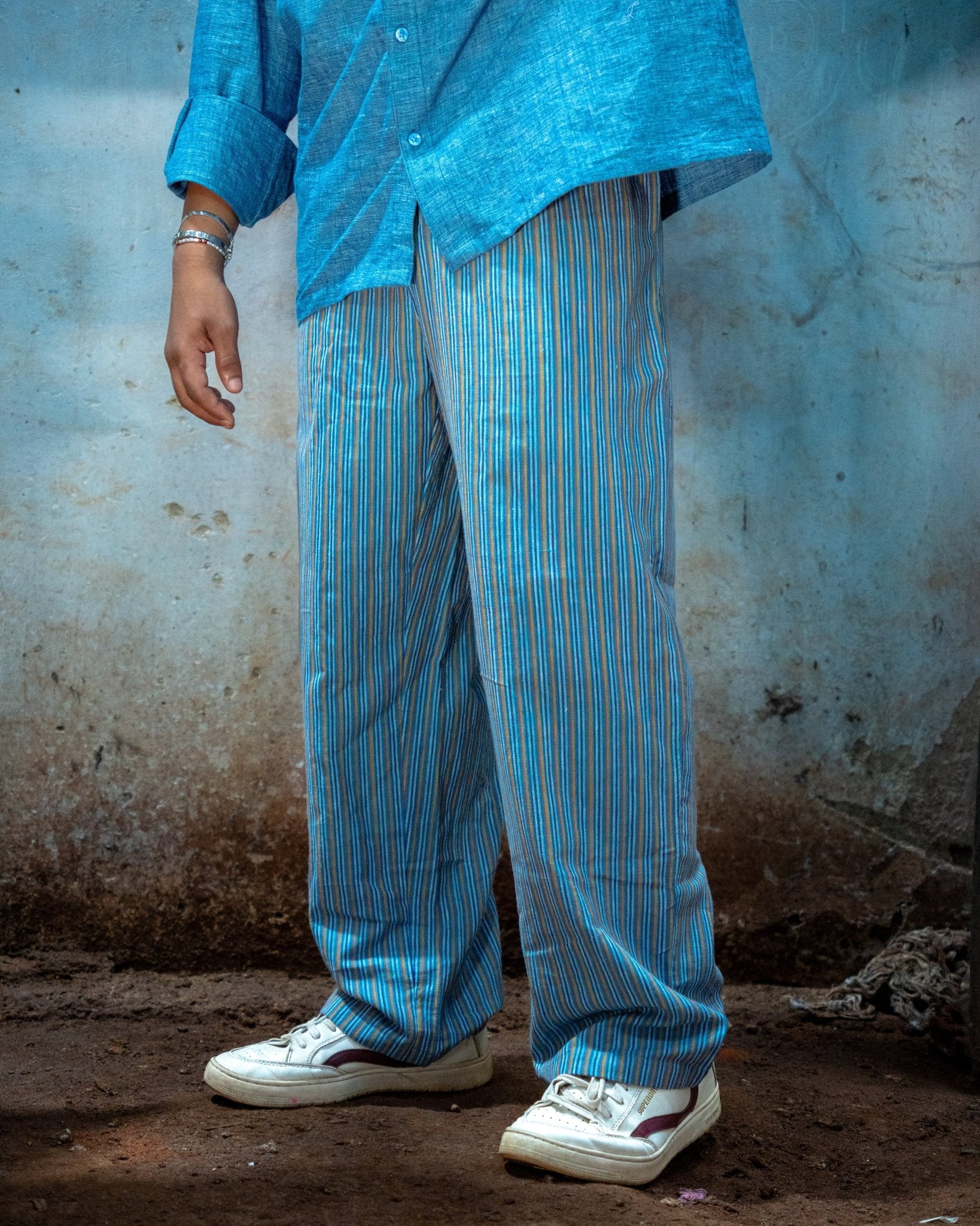 Skyloom & Horizon Handwoven Co - ord Set – 100% Cotton, Made With Love - Kaaro - handwoven cotton - sustainable - ethical