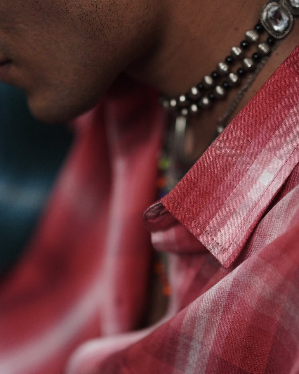 The Bougainvillea Fade Handwoven Full Sleeve Shirt - Kaaro - handwoven cotton - sustainable - ethical