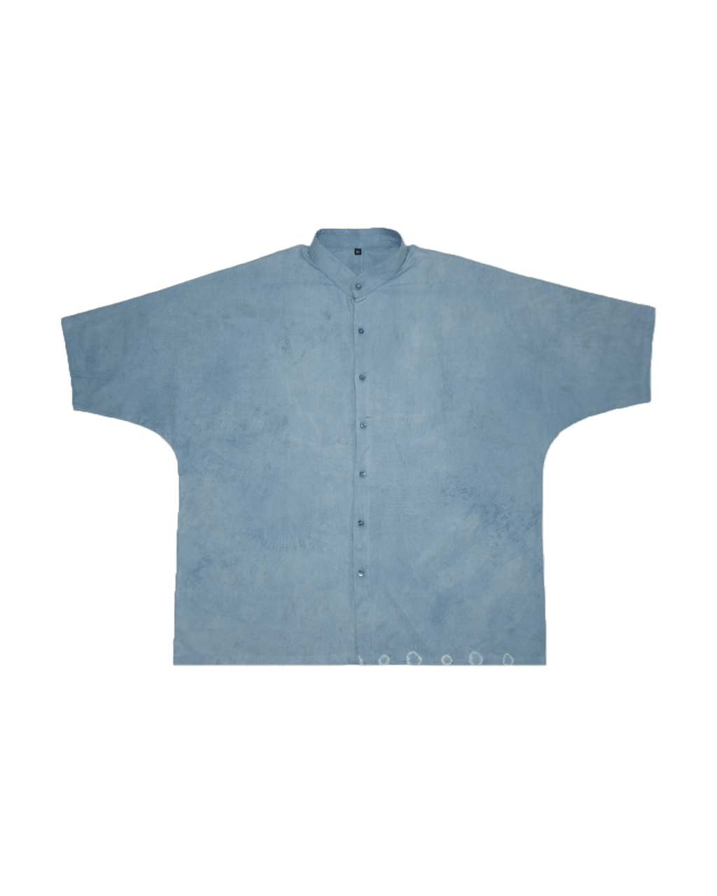 The Shibori Indigo | Kimono Shirt in Organic Indigo on Handwoven Cotton - Kaaro - handwoven cotton - sustainable - ethical