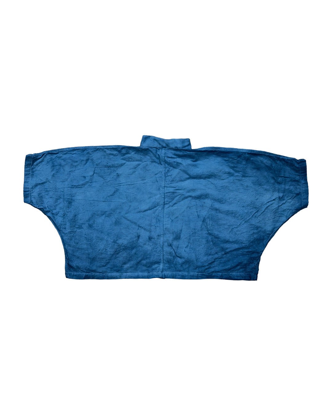The Shibori Indigo | Kimono Shirt in Organic Indigo on Handwoven Cotton - Kaaro - handwoven cotton - sustainable - ethical