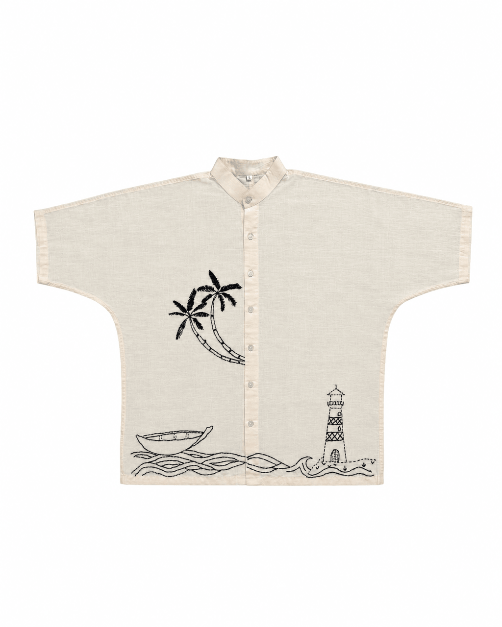 Theeram: The Kannur Coast Shirt - Kaaro - handwoven cotton - sustainable - ethical